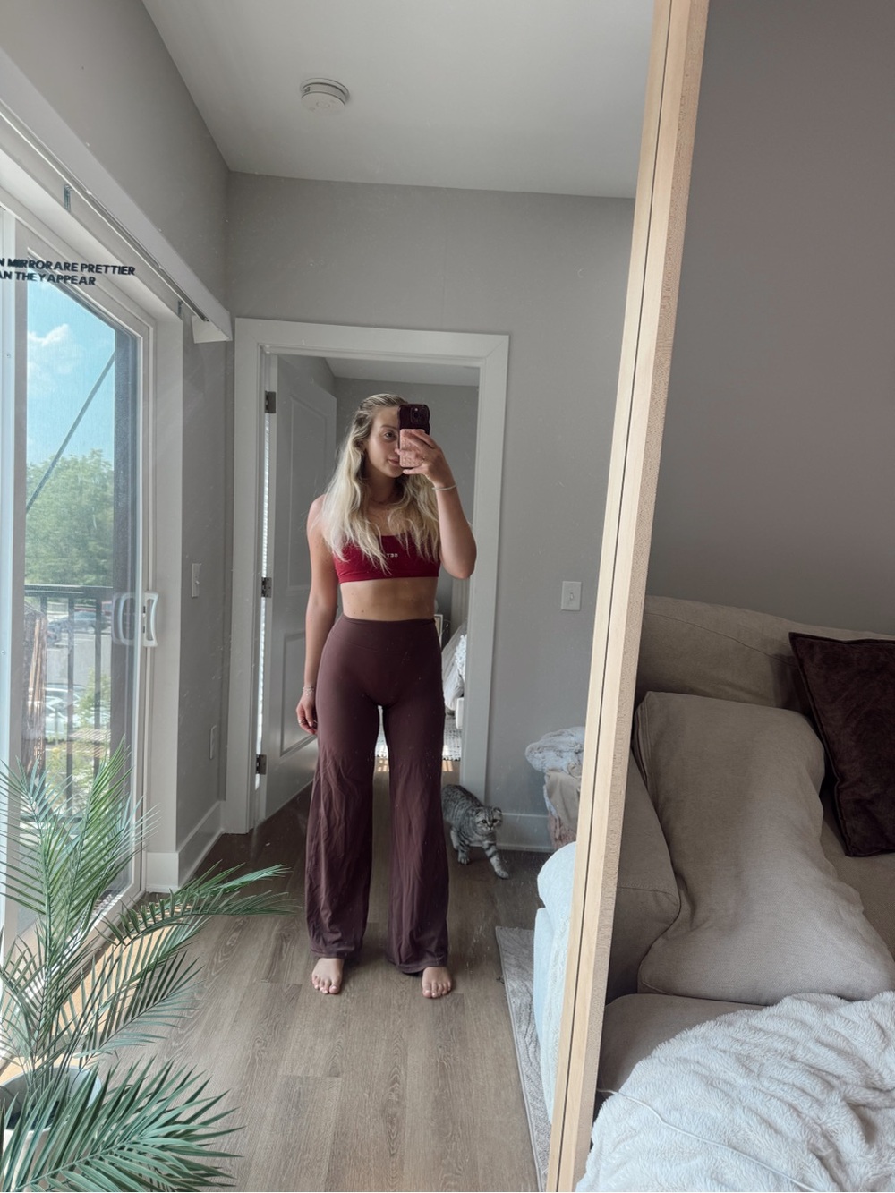 AMAZON wide leg pants S